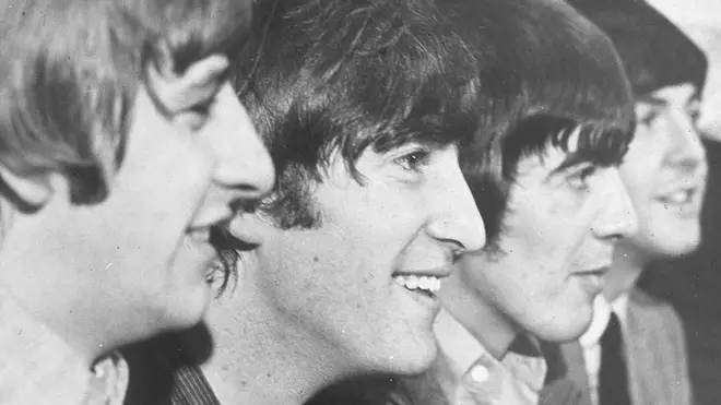 The Beatles: Ringo Starr, John Lennon, George Harrison, Paul McCartney