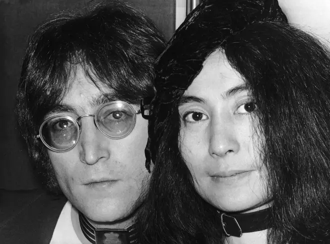 John And Yoko in 1971