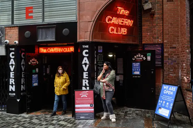 Liverpool's famous The Cavern Club venue