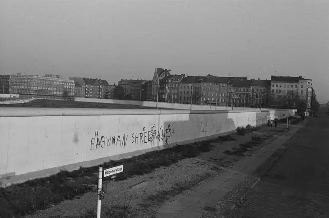 The Berlin Wall in January 1978