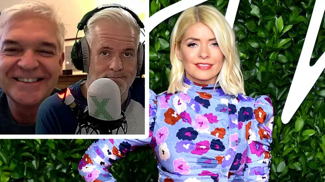 Philip Schofield talks to Chris Moyles about the incredible support from Holly Willoughby