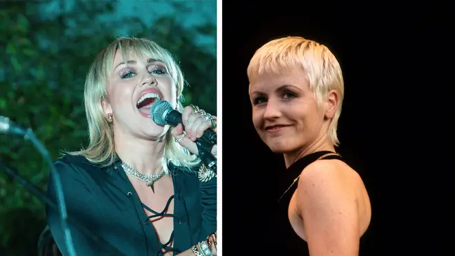Miley Cyrus and The Cranberries Dolores O'Riordan