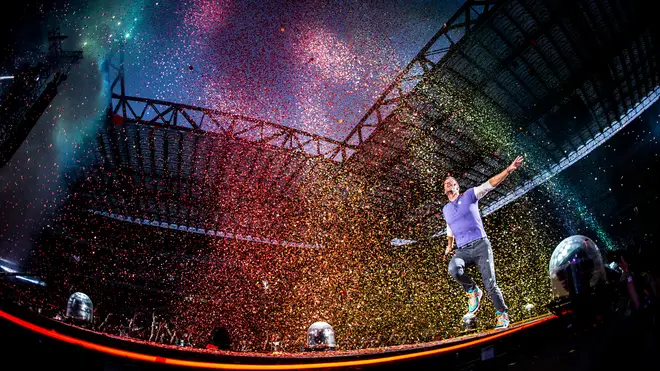Coldplay live in 2017
