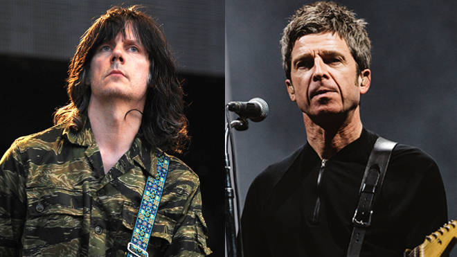John Squire and Noel Gallagher