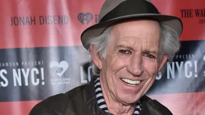 Keith Richards of The Rolling Stones in 2018