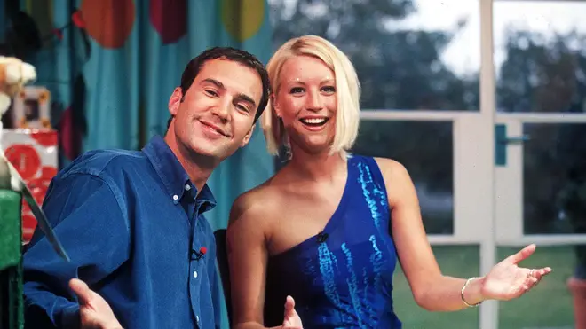 Johnny Vaughan and Denise Van Outen in 1997, during the heyday of The Big Breakfast