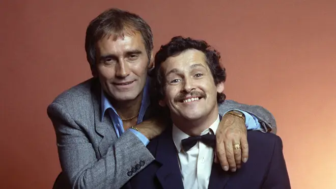 Cannon And Ball, launching series 2 of their Saturday night ITV show in 1980