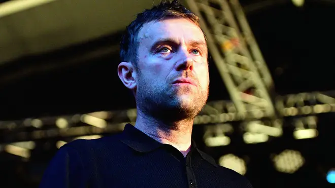 Damon Albarn performing live in London, July 2019