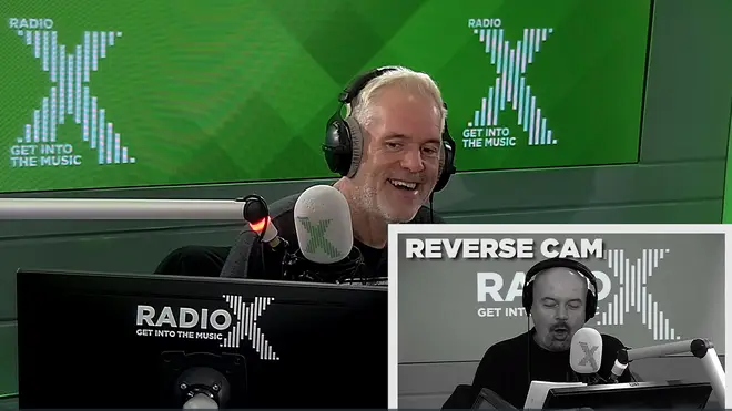 Chris Moyles Show laughs at the reverse words game