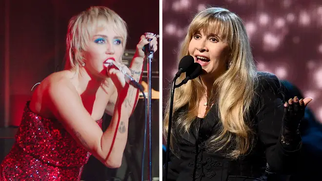 Miley Cyrus and Fleetwood Mac singer Stevie Nicks have released a mashup