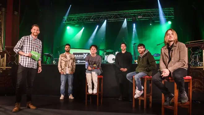 Toby Tarrant interviews Nothing But Thieves at our Radio X Presents gig with Barclaycard