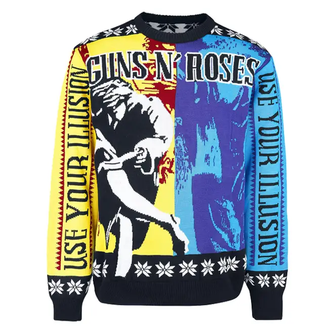 Guns N'Roses Christmas jumper