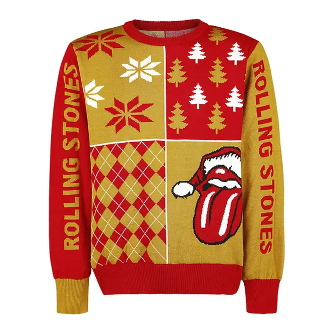 The Rolling Stones Christmas jumper