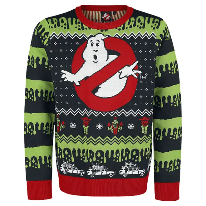 Ghostbusters Christmas jumper