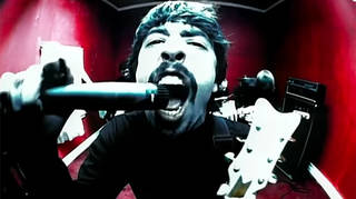 Dave Grohl in the Monkey Wrench video