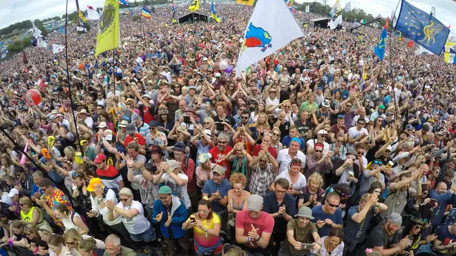 Glastonbury Festival Crowd 2017