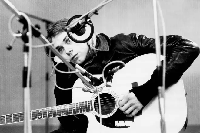 Kurt Cobain, recording in Hilversum Studios in November 1991