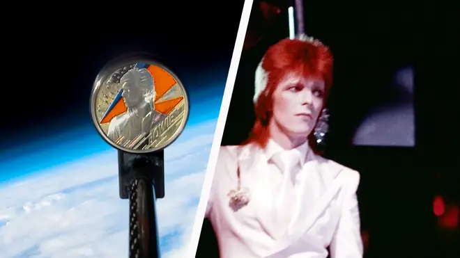The Royal Mint's David Bowie commemorative coin is launched into space