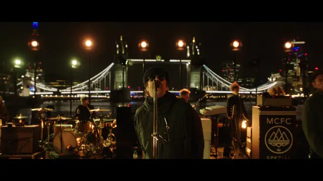 Liam gallagher plays Down By The River Thames live stream gig