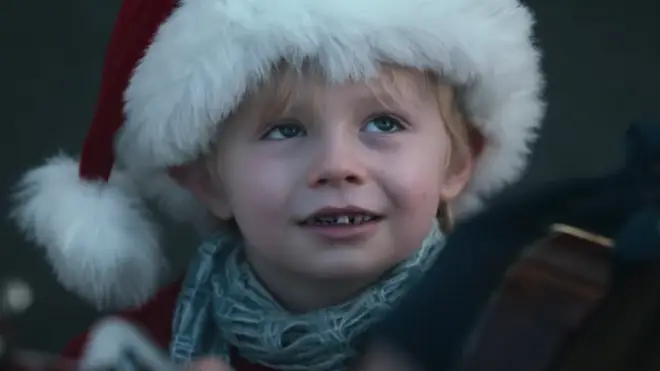 Young actor Rocco appears in Co-op's Christmas Ad