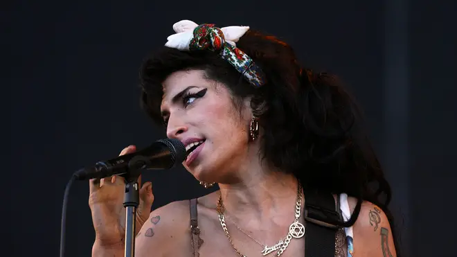 Amy Winehouse performing at Oxegen Festival in 2008