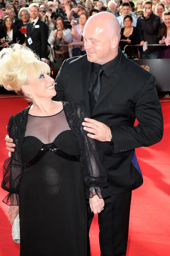 Barbara Windsor and Ross Kemp at the BAFTA Television Awards 2009