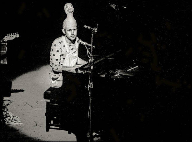 Neil Innes performs How Sweet To Be An Idiot onstage in London in 1975