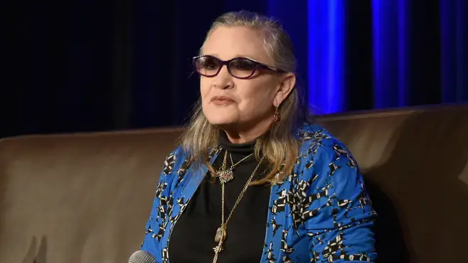 Carrie Fisher speaks onstage during Wizard World Comic Con Chicago in August 2016