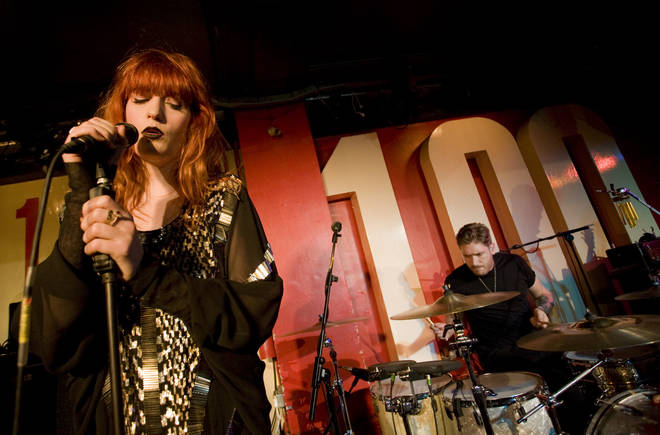 Florence + The Machine performing at the 100 Club in 2009