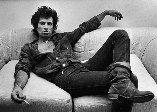 Keith Richards in New York, 1980