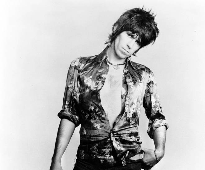Keith Richards in 1977
