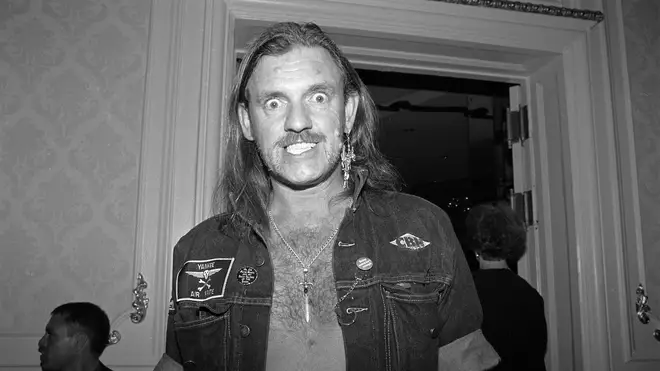 Lemmy at a Grammy Awards party in February 1992