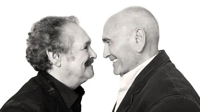 Bobby Ball (left,1944-2020) with partner Tommy Cannon in 2009