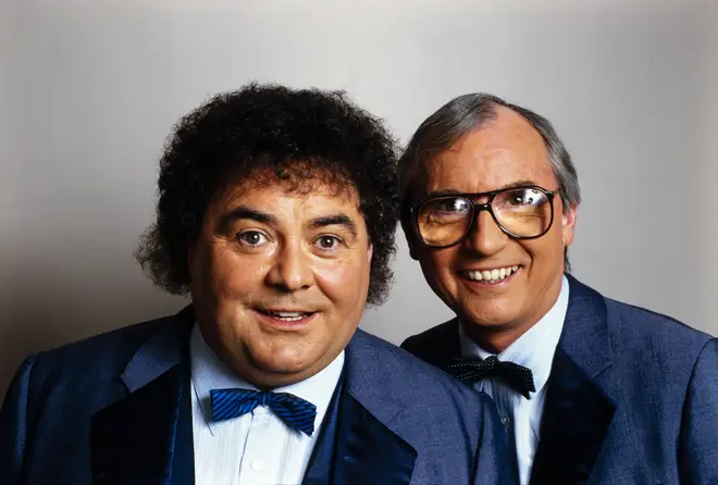 Eddie Large and Syd Little in 1987