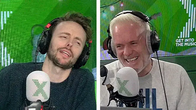 James get pranked again on The Chris Moyles Show