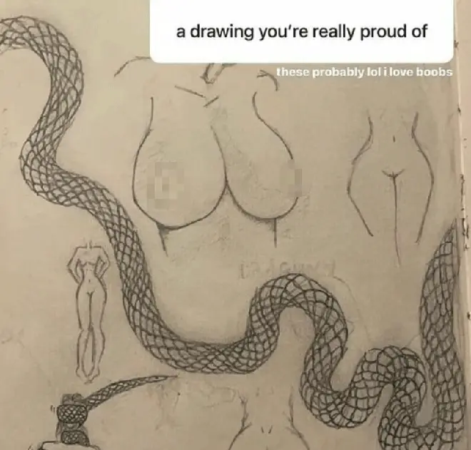 Billie Eilish loses 100k followers after sharing drawing of breasts on Instagram