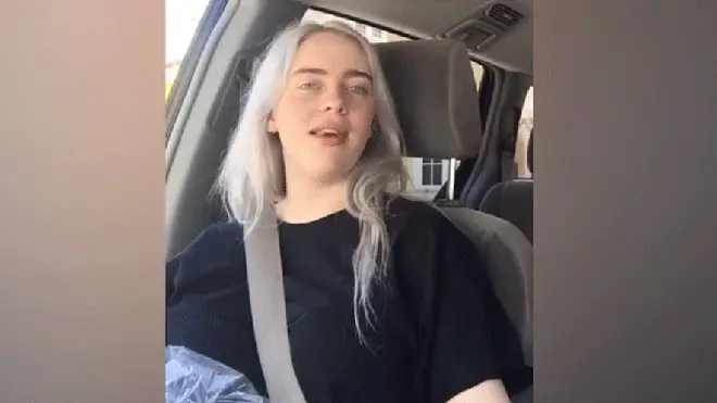 Billie Eilish shares video of herself after having her wisdom teeth removed