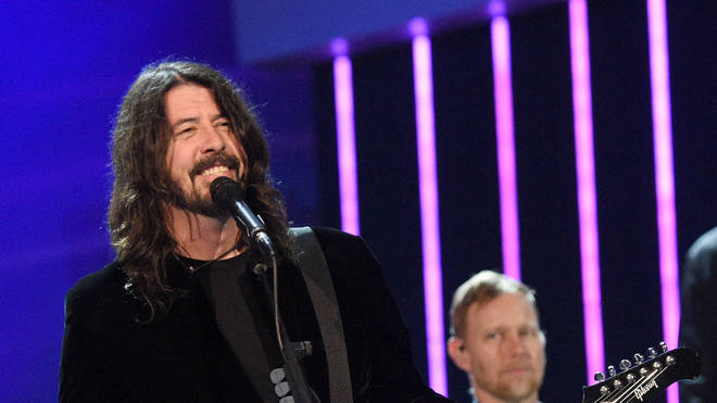 Dave Grohl at the 62nd Annual GRAMMY Awards  "Let&squot;s Go Crazy" The GRAMMY Salute To Prince