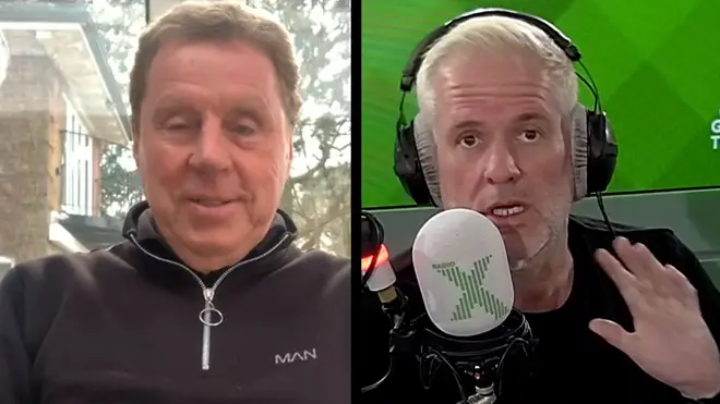 Harry Redknapp talks Crawley's FA cup win over Leeds with Chris Moyles