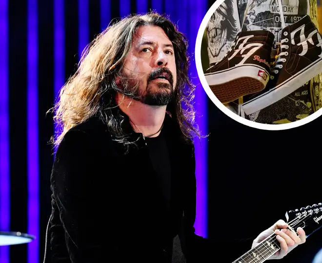 Foo Fighters have joined forces with Vans to release limited edition trainers