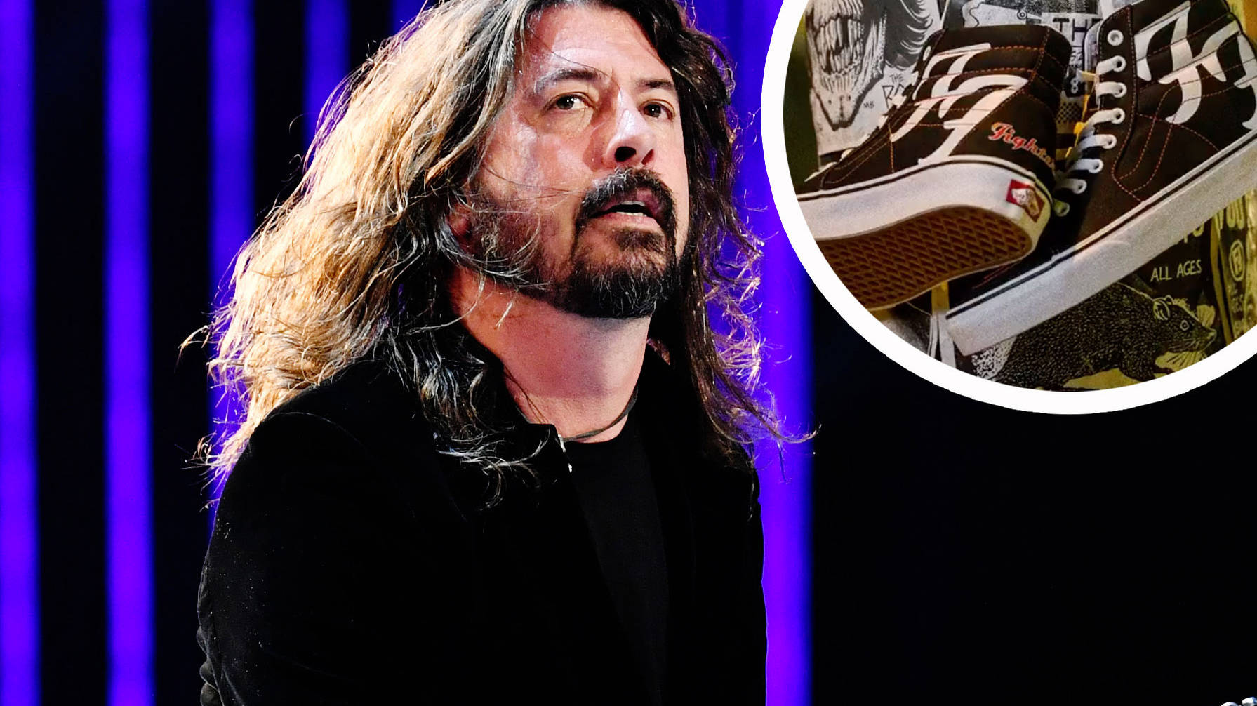 voedsel Herstellen Metalen lijn Foo Fighters collab with Vans on limited edition trainers for 25th  anniversary - Radio X