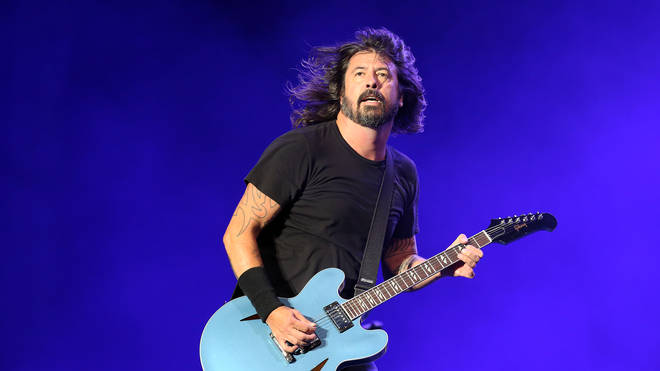 Foo Fighters' Dave Grohl at Reading Festival 2019 - Day  Three