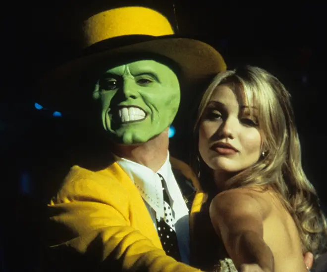 Jim Carrey and Cameron Diaz in The Mask (1994)