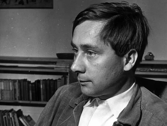 The man who came up with the famous line - author Alan Sillitoe, pictured in 1960