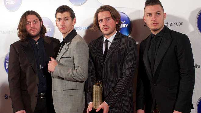 Arctic Monkeys in 2013: Alex Turner, Jamie Cook, Nick O'Malley and Matt Helders