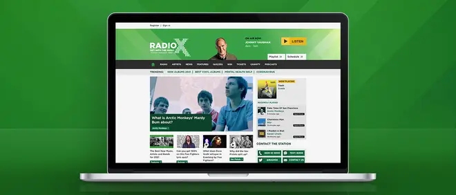 You can listen to Radio X online