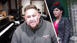 Rag'n'Bone Man and the character Kat Slater from Eastenders played by Jessie Wallace
