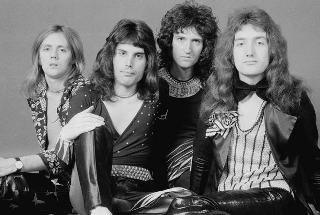 Queen in 1973: Roger Taylor, Freddie Mercury, Brian May and John Deacon