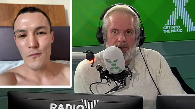 Josh Warrington talks to Chris Moyles about his pre-match routine