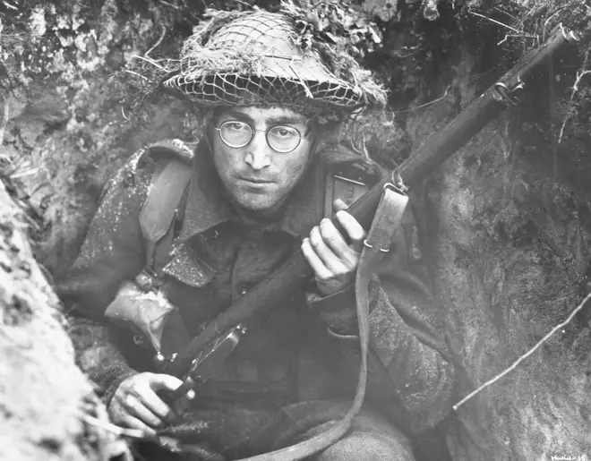 John Lennon filming How I Won The War in Spain in September 1966